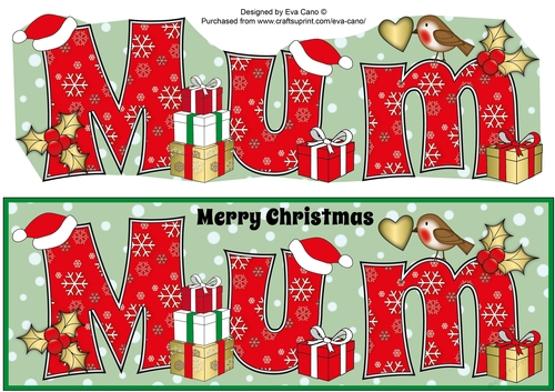 Christmas MUM large dl 