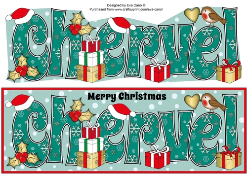 Christmas CHERVEL large dl