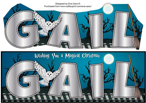 Christmas Magic GAIL large dl