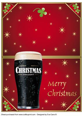 Mine's a Pint for Christmas Over the Edge