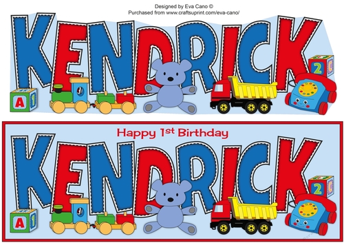 Toys KENDRICK 1st large dl