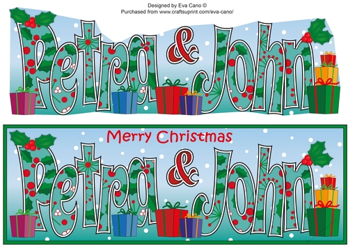 Christmas Presents PETRA & JOHN large dl