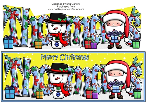 Jolly Santa with Jolly Snowman THOMAS large dl