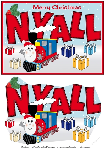 Christmas Terry the Train NYALL A5