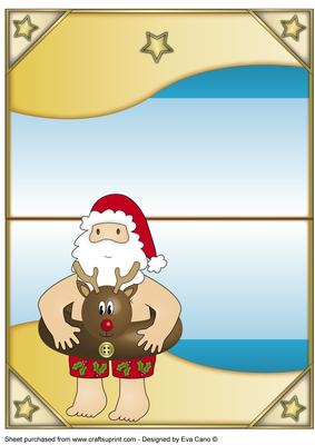 Australian Santa is Here - Over the Edge