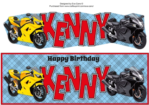 Motorbikes KENNY large dl