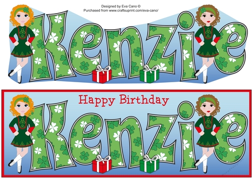 Irish Dancers KENZIE large dl