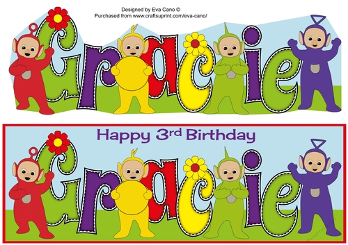 Tellytots GRACIE 3rd large dl