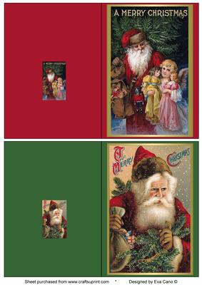 Vintage Christmas Notelets 16