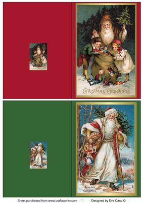 Vintage Christmas Notelets 18