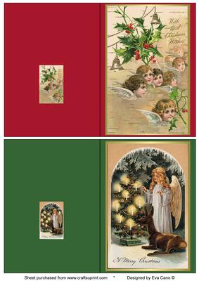 Vintage Christmas Notelets 19