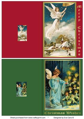 Vintage Christmas Notelets 21