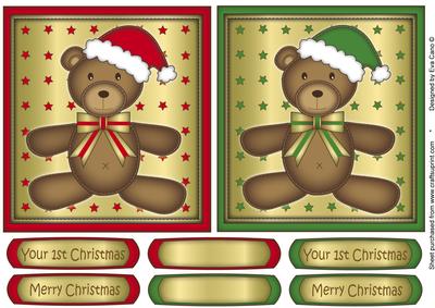Baby First Christmas Toppers 3
