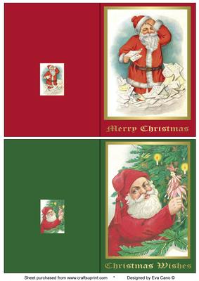 Vintage Christmas Notelets 30