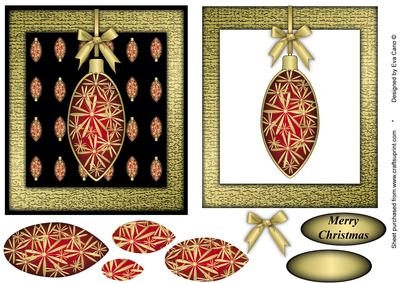 Red Christmas Bauble