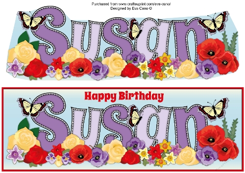 Flower Blossom SUSAN large dl