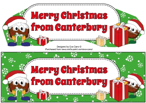 Crazy Christmas Puddings with presents FROM CANTERBURY large dl