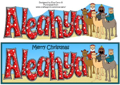 Three Wise Men ALEAHYA large dl