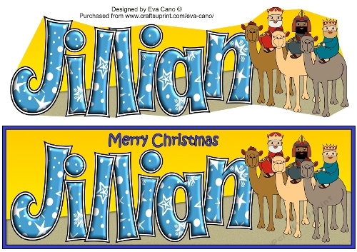 Three Wise Men JILLIAN large dl