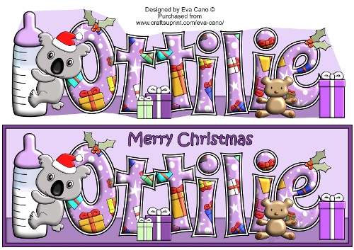 Christmas Baby Koala and bottle OTTILIE large dl