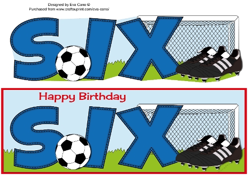 Football Boots & Football SIX large dl