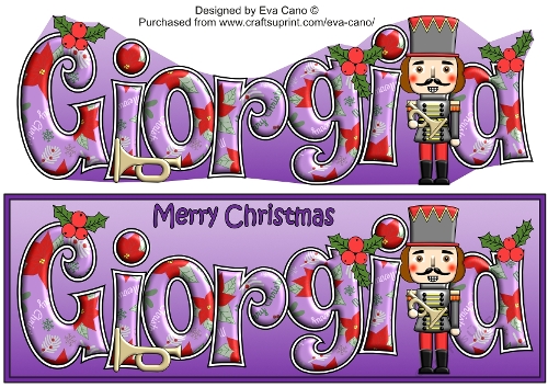 Christmas Nutcracker with bugle GIORGIA large dl