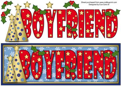 Buttons Christmas Trees Boyfriend Large Dl 2