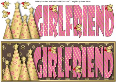 Snowflakes Christmas Trees Girlfriend Large Dl 2