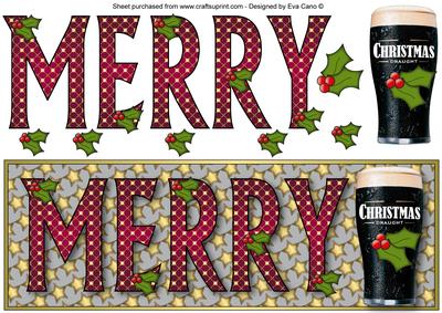 Mine's a Pint for Christmas Large Dl 2