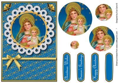 Mary and Baby Jesus Pyramid 2