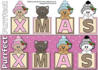 Purrfect Xmas Large Dl