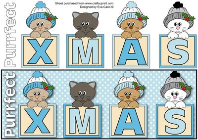 Purrfect Xmas Large Dl 3
