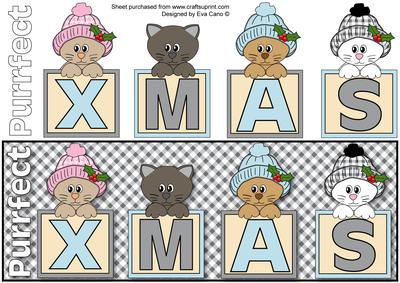 Purrfect Xmas Large Dl 2