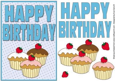 Happy Birthday Cupcakes 2