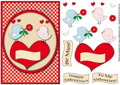 Love Birds Decoupage