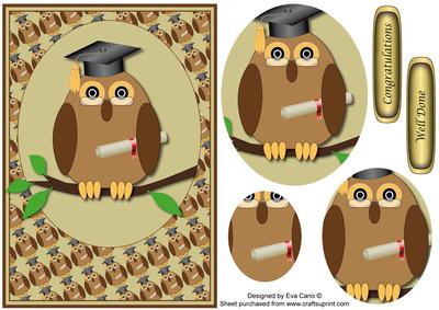 Graduation Owl Pyramid 6