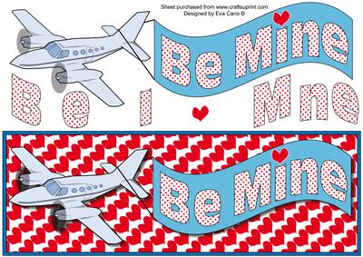 Be Mine with Plane Large Dl 2