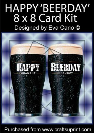 Happy 'beerday' 8x8 Card Kit