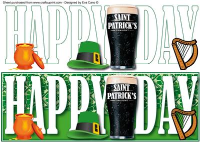 Happy Saint Patrick's Day Large Dl