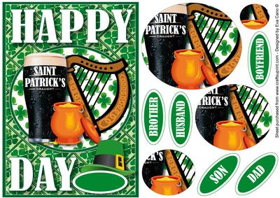 Happy Saint Patrick's Day Pyramid