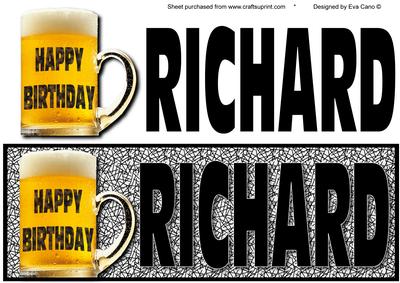 Happy Birthday Richard Large Dl