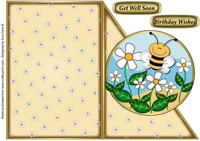 'bee' Happy Cut and Fold