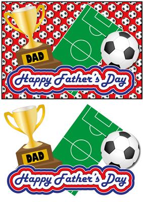 Footie Mad Dad (red)