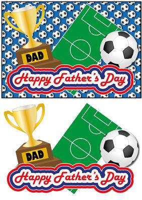 Footie Mad Dad (blue)