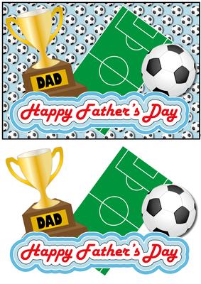 Footie Mad Dad (sky Blue)