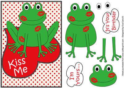 Kiss the Frog Decoupage 3