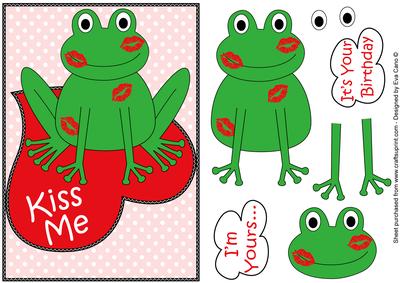 Kiss the Frog Decoupage 2
