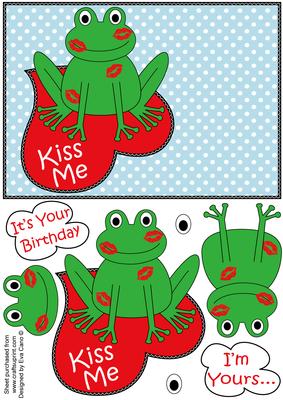 Kiss the Frog Decoupage Landscape 2