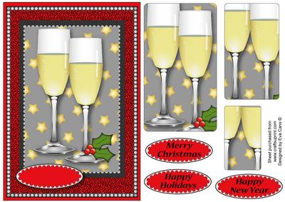 Christmas Champagne Pyramid
