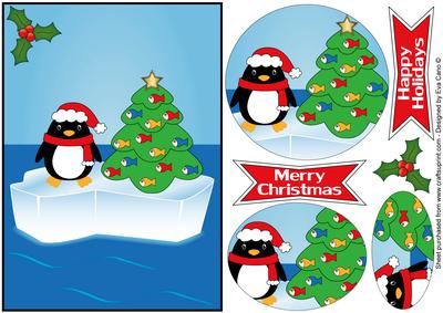 Christmas for Eddy the Penguin